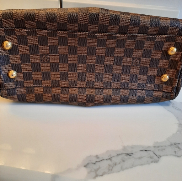 Authentic louis vuitton damier ebine trevi pm 2 way bag and wallet - Picture 3 of 11